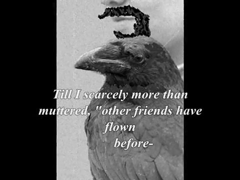 The Raven Edgar Allan Poe - Rare Old Tribute Poem