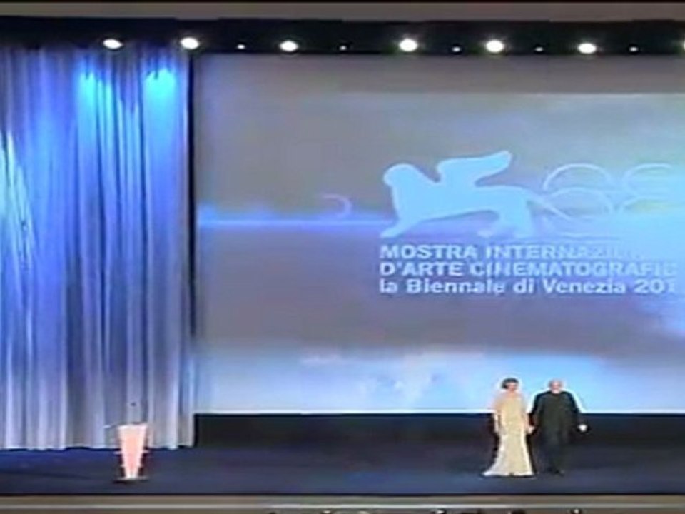 Cerimonia di apertura 68° Mostra del cinema di Venezia