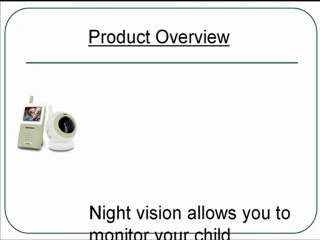 Lorex LW2003 LIVE snap Video Baby Monitor (White)