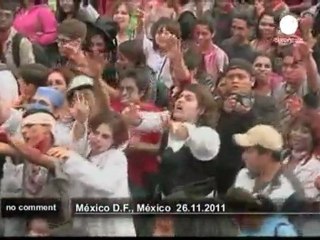 Mexico zombie walk - no comment
