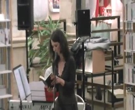 Lecture d'un texte de Thierry Desseux à la Médiathèque de Nevers