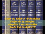 48. Cours du Sahih d' Al Boukhari Début de la création chapitre 3 sur les étoiles