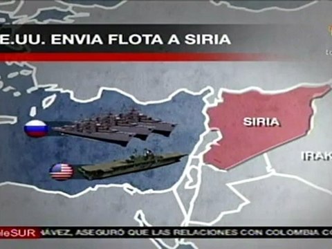 EE.UU. envió portaaviones a costas de Siria