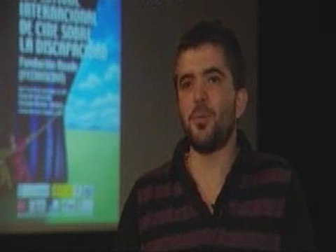 Fátima Baeza en el IV Festival de Cine sobre la Discapacidad