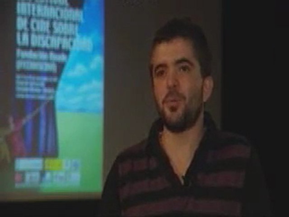 Fátima Baeza en el IV Festival de Cine sobre la Discapacidad