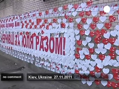 Protest outside jail on Tymoshenko's birthday - no comment