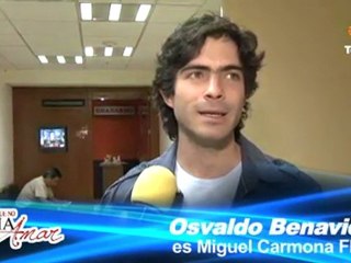 Me divierto actuando: Osvaldo Benavides