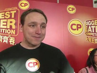 Competitive eaters do battle in Hong Kong