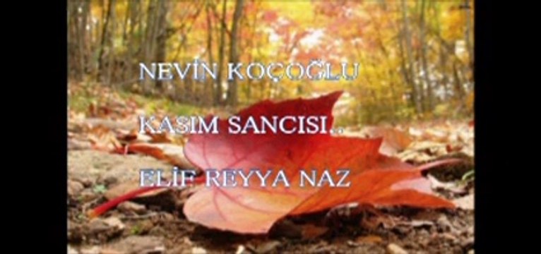 ELİF REYYA NAZ-NEVİN KOÇOĞLU KASIM SANCISI