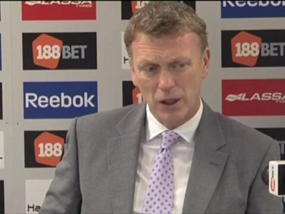 13ème journée :Moyes : " On a fait du bon boulot "