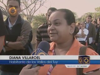 Habitantes de Valles del Tuy que trabajan en Caracas