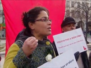 Flashmob "Nous sommes toutes des mères célibataires!" (1/2)