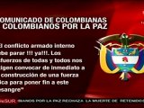 Colombianas y Colombianos por la Paz repudian muertes