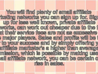 Establishing An Affiliate System That Works