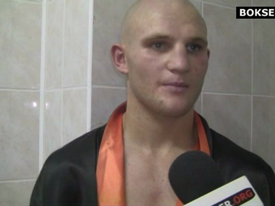 Maciej Sulęcki po wygranej z Fatihem Bentafną w Białymstoku