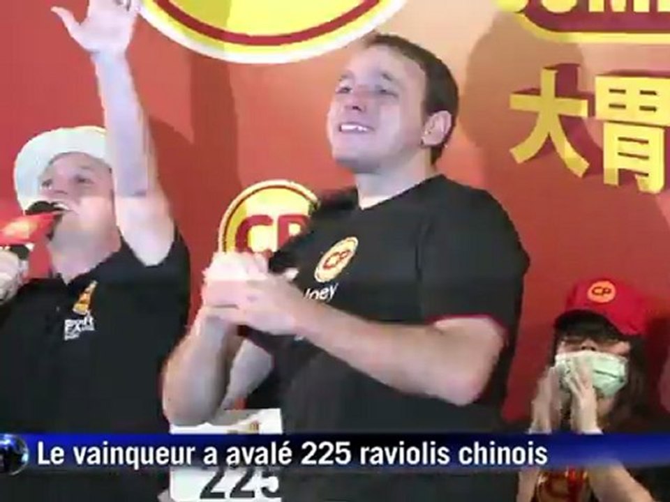 Concours des plus gros mangeurs du monde à Hong Kong