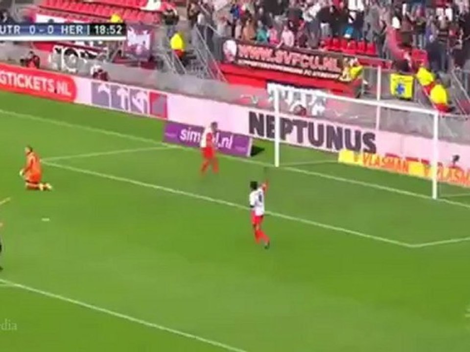 Alexander Gerndt (1-0) FC Utrecht - Heracles (2011/2012)