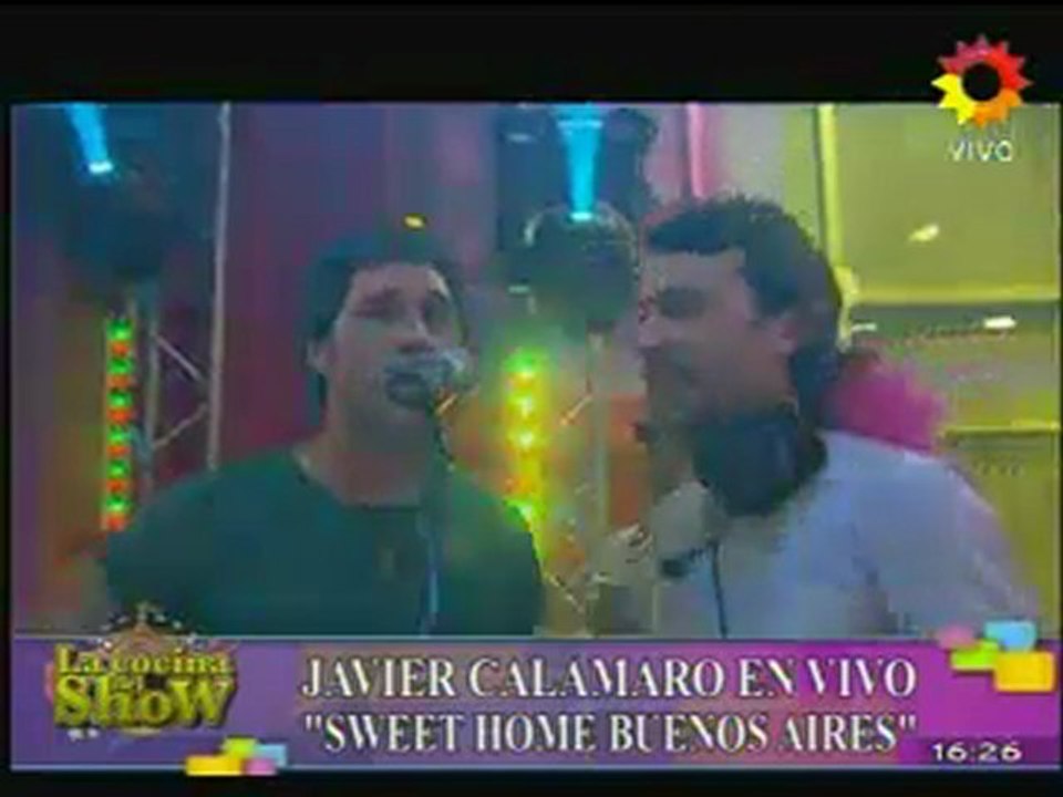 Pedro en la Cocina 8 (Pedro cantando con Javier Calamaro) - 26 de Noviembre