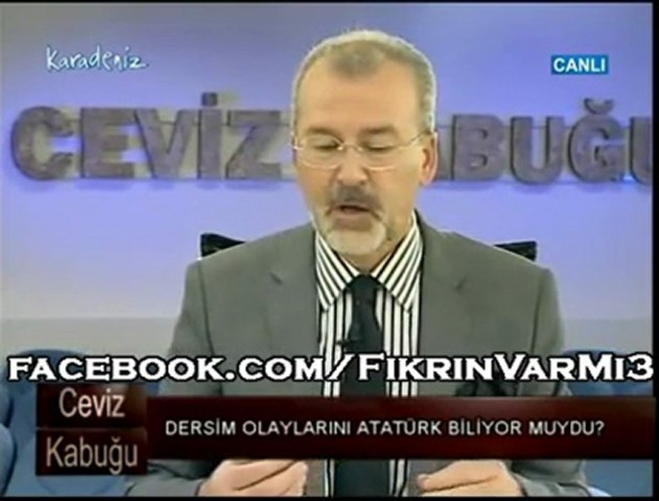 Dersim olaylarını Atatürk biliyor muydu ?