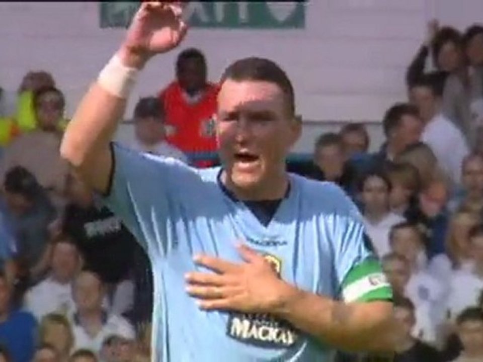 Lucas Radebe testimonial second half