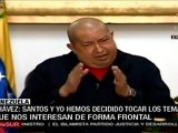 Con Santos tengo diálogo franco y frontal: Chávez