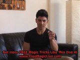 How To Make A Toothpick Vanish! Free Magic Revealed