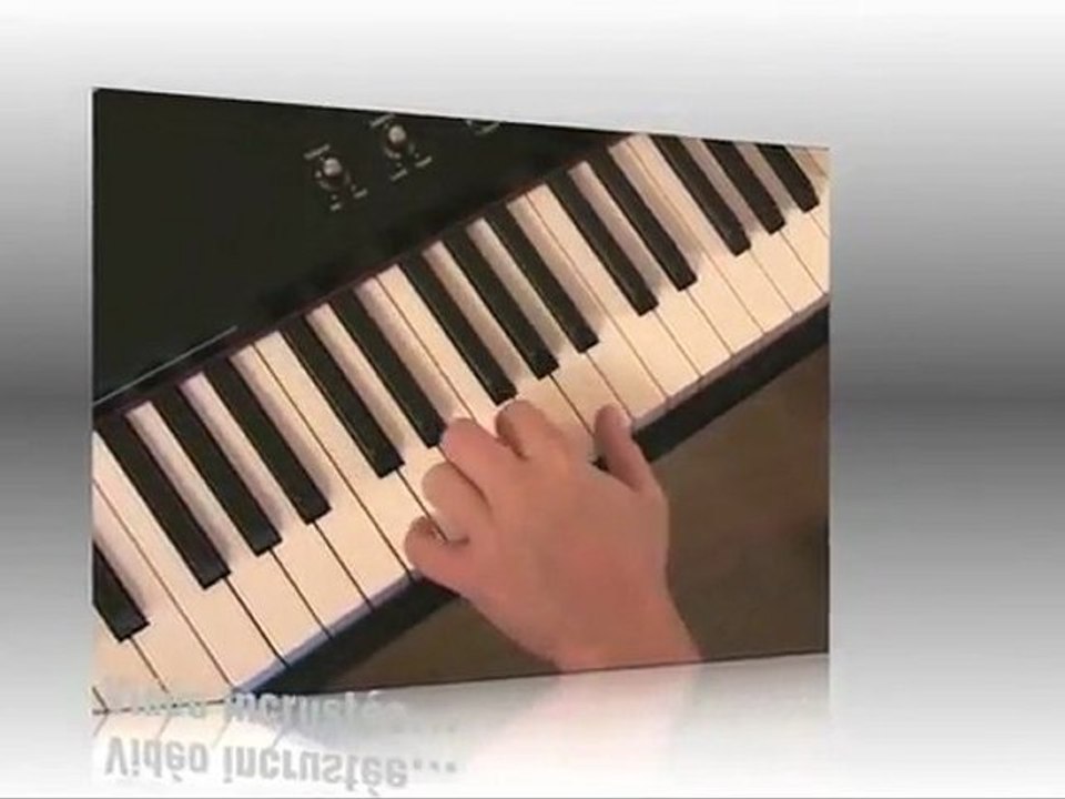 Cours de piano - Mes premiers enchaînements d'accords à la main gauche