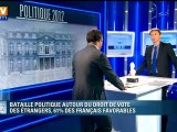 Bataille politique autuor du droit de vote des étrangers : 61% des Français favorables