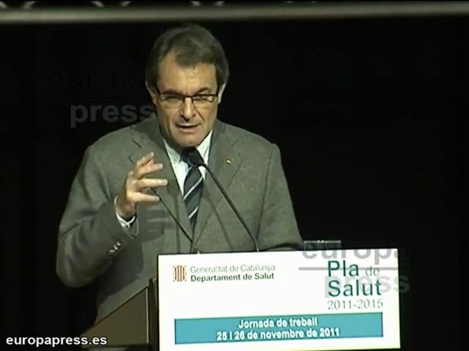 Mas:"Cataluña no tiene alternativa a los recortes"