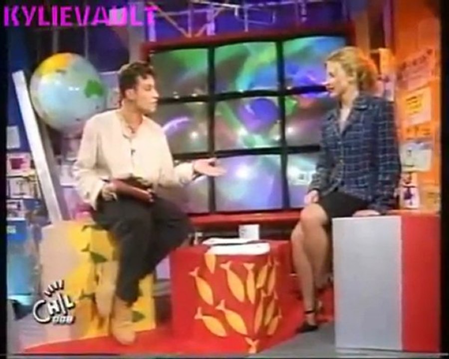 Kylie Minogue - Interview - CBBC 1994