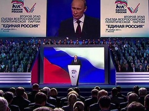 Poutine officiellement candidat à la présidentielle