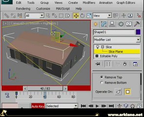 3ds max une coupe en animation