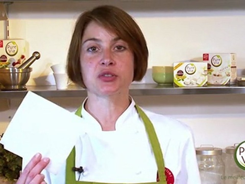 Pure Via - Recette gâteau au chocolat sans sucre à l'extrait de Stévia