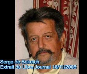 Serge de Beketch - rap et émeutes