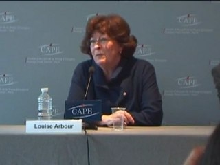 23/11/2011 - Conférence de presse avec Marguerite Barankitse et Louise Arbour