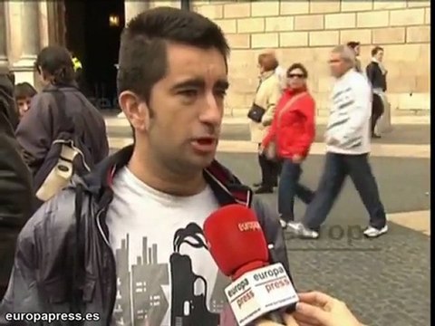 Protesta contra los recortes en Barcelona