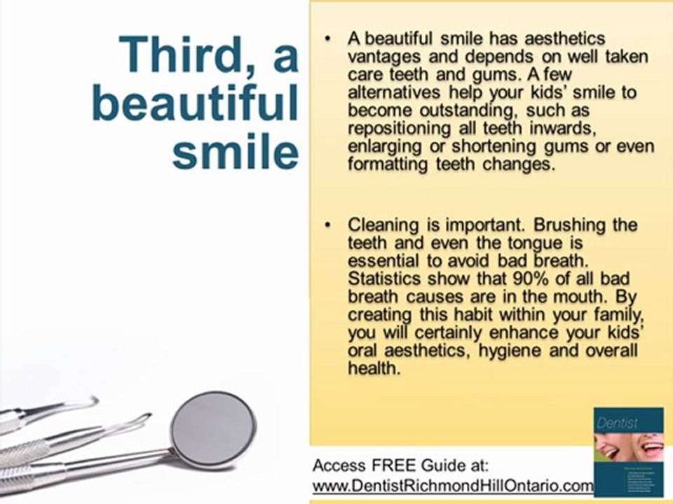 Dentist Richmond Hill Ontario | Kid's Dentistry