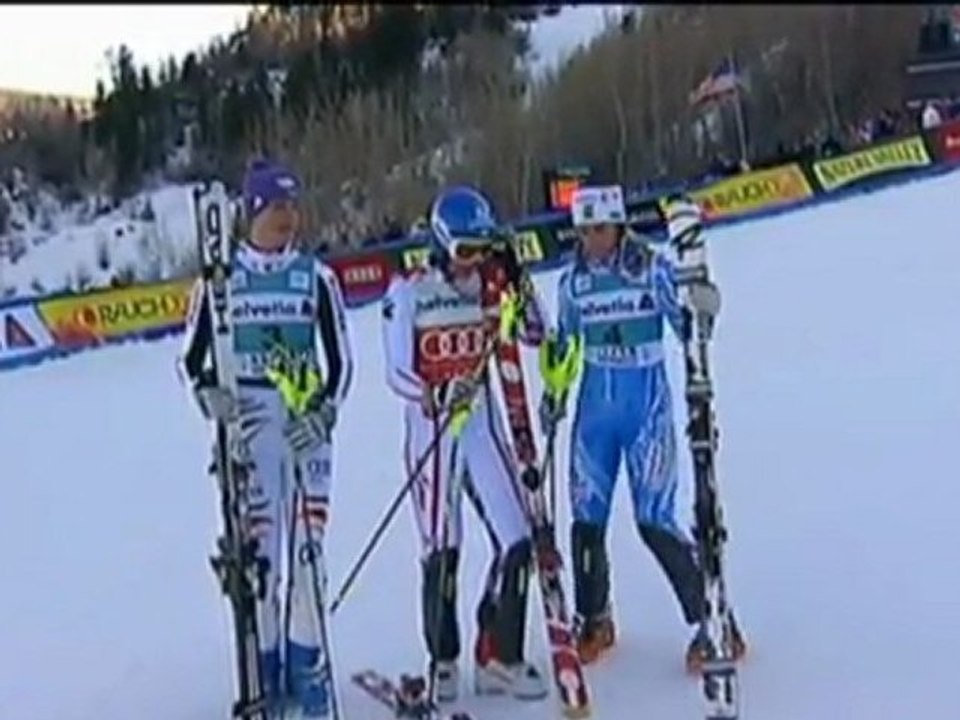 Höfl-Riesch wird Dritte