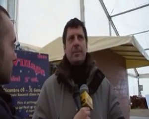 Altarimini: Fabrizio Frizzi inaugura 'Rimini Ice Village'