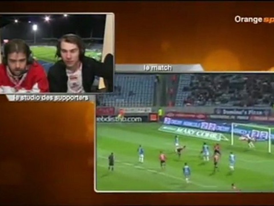 Studio des suppporters LOSC - BREST