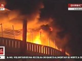 Les supporters du Sporting mettent littéralement le feu au stade de Benfica