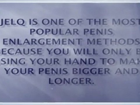 Penis Enlargement Methods | Make Your Penis Bigger