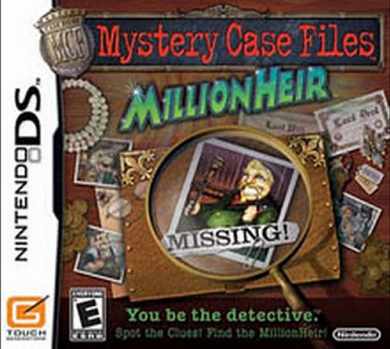 Mystery Case Files MillionHeir v1.1 NDS DS Rom Download (USA) (2011)