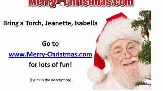Bring a Torch Jeanette Isabella - Merry Christmas