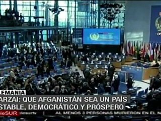 Karzai inauguró en Alemania conferencia sobre Afganistán