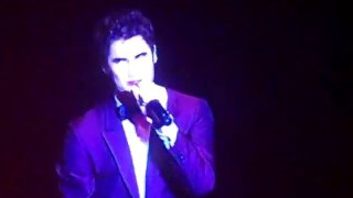 Darren performs at Trevor Live!