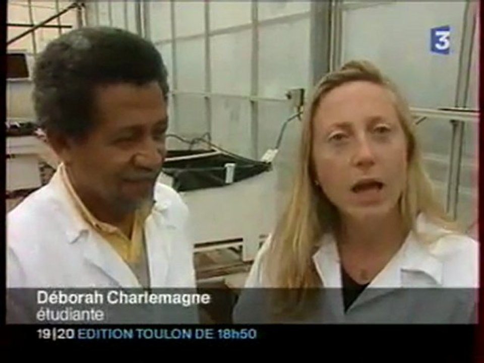 Formation à la culture de la spiruline à Hyères en 2005.