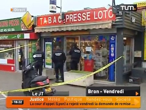 Braquage de Bron: deux hommes écroués