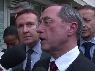 Claude Guéant s'est rendu au chevet du policier blessé