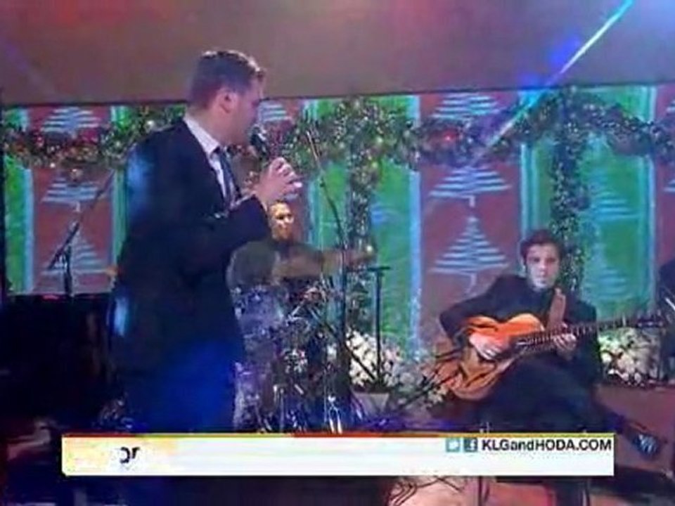 2011-11-28 - Michael Buble at Today Show - Holly Jolly Christmas